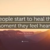 The Power of Being Heard